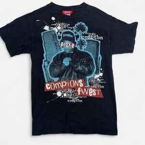 EAZY E Comptons Finest T-Shirt Ruthless Records 20th Anniversary